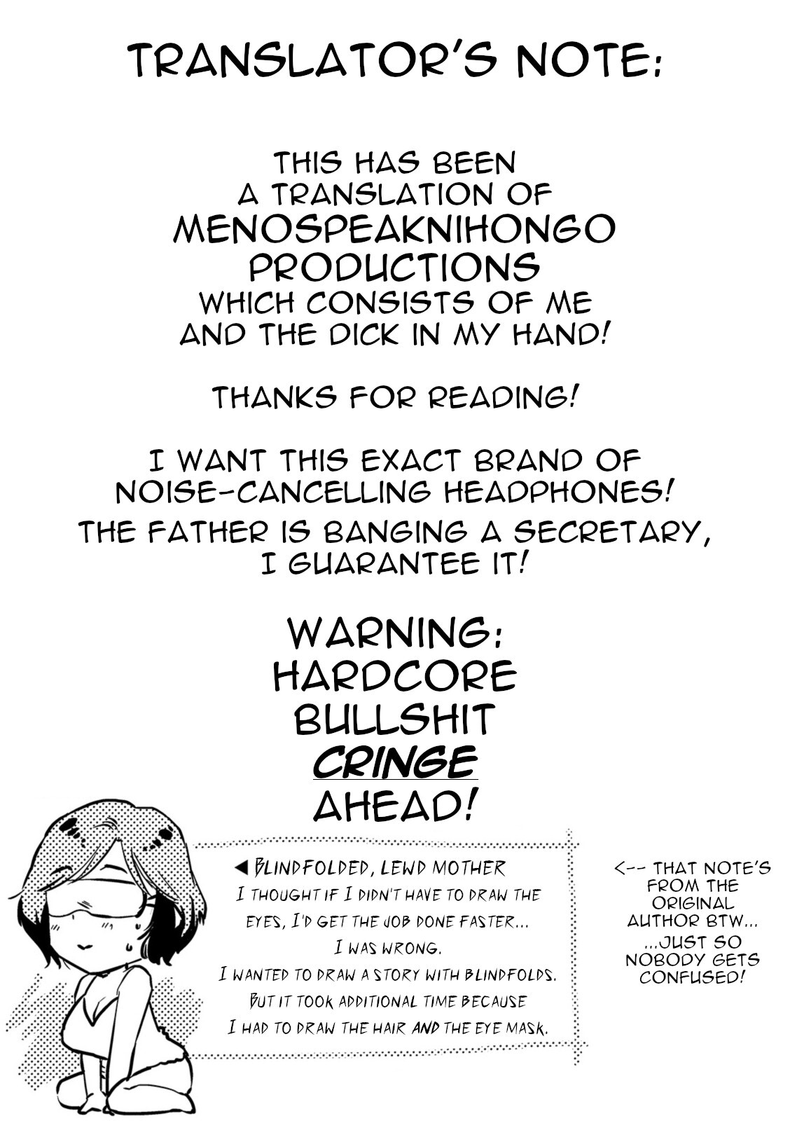 Hentai Manga Comic-Blindfolded, Lewd Mother-Read-19